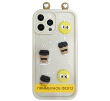 Чохол TPU Toys Case with Ears для Apple iPhone 14 (6.1") Sand