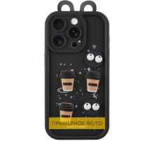 Чохол TPU Toys Case with Ears для Apple iPhone 16e (6.1") Black