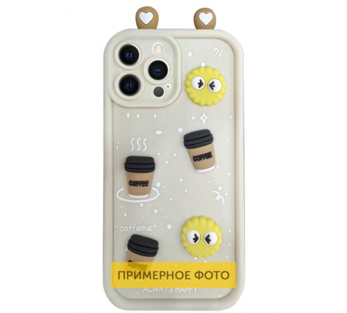 Чохол TPU Toys Case with Ears для Xiaomi Redmi A3 Sand Чохол TPU Toys Case with Ears для Xiaomi Redmi A3 Sand
