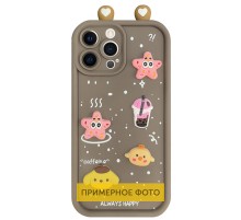 Чохол TPU Toys Case with Ears для Xiaomi Redmi 14C / Poco C75 Brown