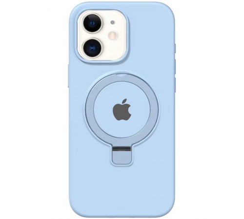 Чохол Silicone Case Full Protective with Ring для Apple iPhone 11 (6.1") Blue Чохол Silicone Case Full Protective with Ring для Apple iPhone 11 (6.1") Blue