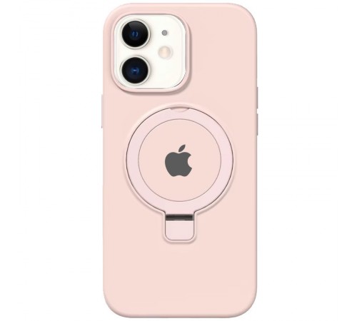 Чохол Silicone Case Full Protective with Ring для Apple iPhone 11 (6.1") Pink Чохол Silicone Case Full Protective with Ring для Apple iPhone 11 (6.1") Pink