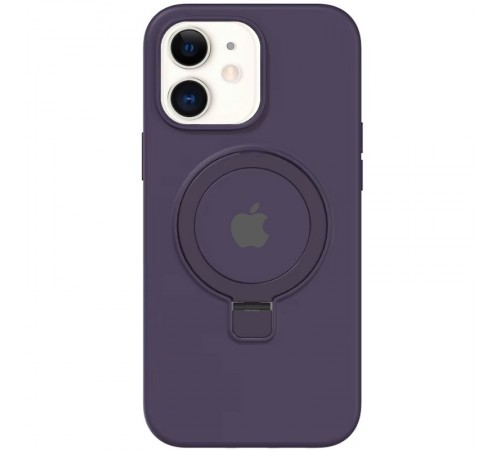Чохол Silicone Case Full Protective with Ring для Apple iPhone 11 (6.1") Purple Чохол Silicone Case Full Protective with Ring для Apple iPhone 11 (6.1") Purple