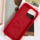 Чохол Silicone Case Full Protective with Ring для Apple iPhone 11 (6.1") Red