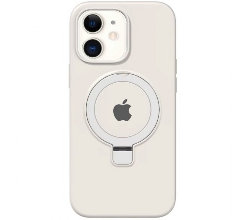 Чохол Silicone Case Full Protective with Ring для Apple iPhone 11 (6.1") White Чохол Silicone Case Full Protective with Ring для Apple iPhone 11 (6.1") White