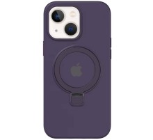 Чохол Silicone Case Full Protective with Ring для Apple iPhone 13 / 14 (6.1") Purple