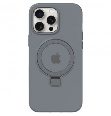 Чохол Silicone Case Full Protective with Ring для Apple iPhone 13 Pro (6.1") Grey