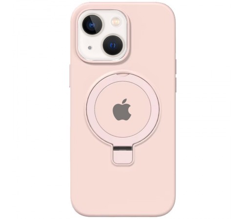 Чохол Silicone Case Full Protective with Ring для Apple iPhone 15 (6.1") Pink Чохол Silicone Case Full Protective with Ring для Apple iPhone 15 (6.1") Pink