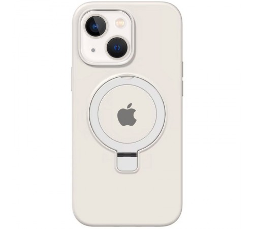 Чохол Silicone Case Full Protective with Ring для Apple iPhone 15 (6.1") White Чохол Silicone Case Full Protective with Ring для Apple iPhone 15 (6.1") White
