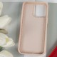 Чохол Silicone Case Full Protective with Ring для Apple iPhone 15 Pro Max (6.7") Pink