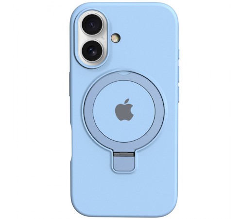Чохол Silicone Case Full Protective with Ring для Apple iPhone 16 (6.1") Blue Чохол Silicone Case Full Protective with Ring для Apple iPhone 16 (6.1") Blue