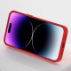 Чохол Silicone Case Full Protective with Ring для Apple iPhone 16 (6.1") Red