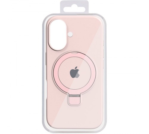 Чохол Silicone Case Full Protective with Ring для Apple iPhone 16 Plus (6.7") Pink Чохол Silicone Case Full Protective with Ring для Apple iPhone 16 Plus (6.7") Pink
