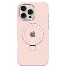 Чохол Silicone Case Full Protective with Ring для Apple iPhone 16 Pro Max (6.9") Pink