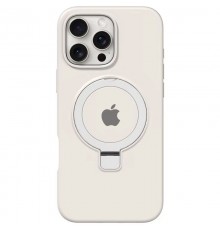 Чохол Silicone Case Full Protective with Ring для Apple iPhone 16 Pro Max (6.9") White