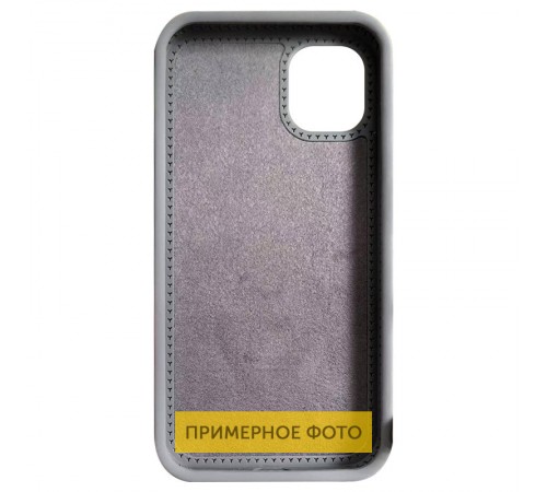 Чохол Silicone Case Full Protective with Ring для Apple iPhone 16e (6.1") Grey Чохол Silicone Case Full Protective with Ring для Apple iPhone 16e (6.1") Grey