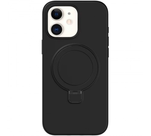 Чохол Silicone Case Full Protective NO LOGO with Ring для Apple iPhone 11 (6.1") Black Чохол Silicone Case Full Protective NO LOGO with Ring для Apple iPhone 11 (6.1") Black