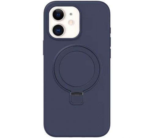 Чохол Silicone Case Full Protective NO LOGO with Ring для Apple iPhone 11 (6.1") Dark Blue Чохол Silicone Case Full Protective NO LOGO with Ring для Apple iPhone 11 (6.1") Dark Blue