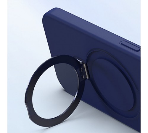 Чохол Silicone Case Full Protective NO LOGO with Ring для Apple iPhone 11 (6.1") Dark Blue Чохол Silicone Case Full Protective NO LOGO with Ring для Apple iPhone 11 (6.1") Dark Blue
