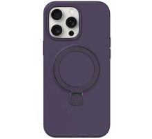 Чохол Silicone Case Full Protective NO LOGO with Ring для Apple iPhone 13 Pro Max (6.7") Purple