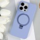 Чохол Silicone Case Full Protective NO LOGO with Ring для Apple iPhone 12 Pro / 12 (6.1") Blue