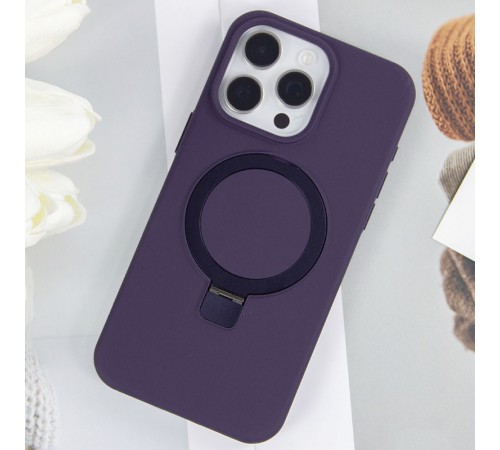 Чохол Silicone Case Full Protective NO LOGO with Ring для Apple iPhone 12 Pro Max (6.7") Purple Чохол Silicone Case Full Protective NO LOGO with Ring для Apple iPhone 12 Pro Max (6.7") Purple