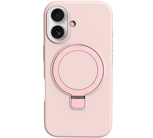 Чохол Silicone Case Full Protective NO LOGO with Ring для Apple iPhone 16 Plus (6.7") Pink Чохол Silicone Case Full Protective NO LOGO with Ring для Apple iPhone 16 Plus (6.7") Pink