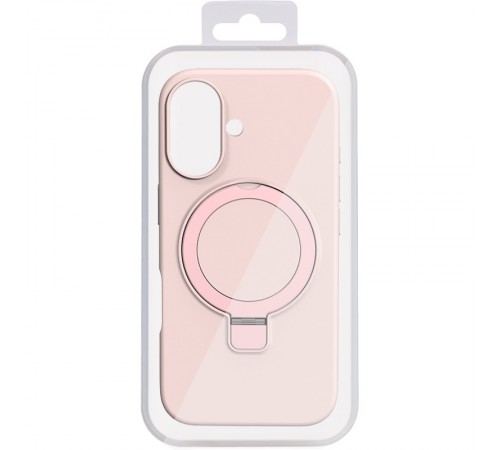 Чохол Silicone Case Full Protective NO LOGO with Ring для Apple iPhone 16 Plus (6.7") Pink Чохол Silicone Case Full Protective NO LOGO with Ring для Apple iPhone 16 Plus (6.7") Pink