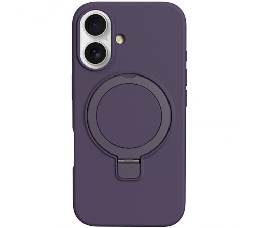 Чохол Silicone Case Full Protective NO LOGO with Ring для Apple iPhone 16 Plus (6.7") Purple Чохол Silicone Case Full Protective NO LOGO with Ring для Apple iPhone 16 Plus (6.7") Purple