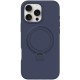 Чохол Silicone Case Full Protective NO LOGO with Ring для Apple iPhone 16 Pro (6.3") Dark Blue