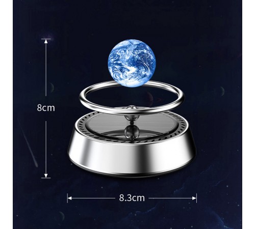 Ароматизатор/освіжувач повітря у машину Planet Earth Silver Ароматизатор/освіжувач повітря у машину Planet Earth Silver