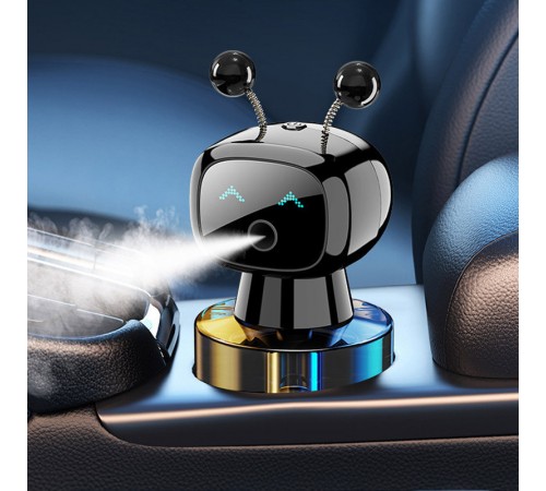 Ароматизатор/освіжувач повітря у машину Smart Robot in Love Black Ароматизатор/освіжувач повітря у машину Smart Robot in Love Black