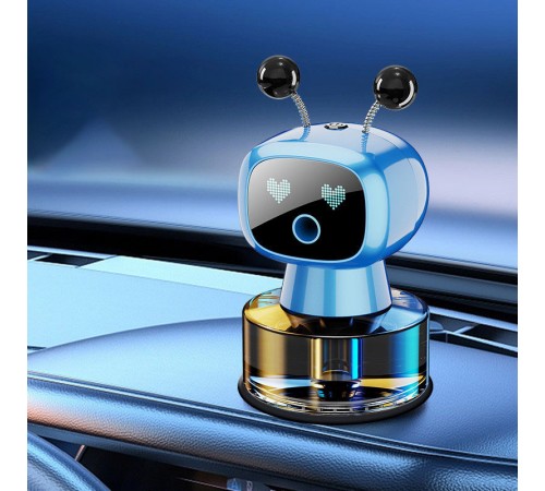 Ароматизатор/освіжувач повітря у машину Smart Robot in Love Blue Ароматизатор/освіжувач повітря у машину Smart Robot in Love Blue