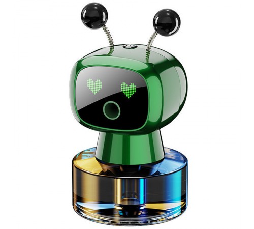 Ароматизатор/освіжувач повітря у машину Smart Robot in Love Green Ароматизатор/освіжувач повітря у машину Smart Robot in Love Green