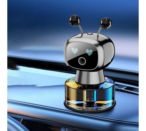 Ароматизатор/освіжувач повітря у машину Smart Robot in Love Silver Ароматизатор/освіжувач повітря у машину Smart Robot in Love Silver