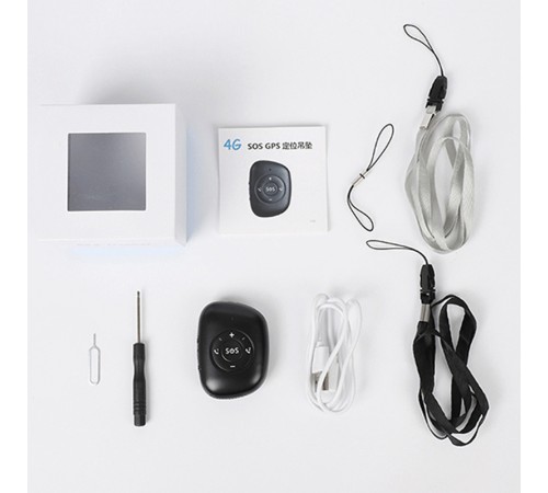Трекер GPS V50 Tracker Pendant SIM (4G LTE with 2G GSM fallback) 1000mAh Red Трекер GPS V50 Tracker Pendant SIM (4G LTE with 2G GSM fallback) 1000mAh Red