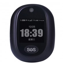 Трекер GPS V45 Tracker Pendant with display SIM (4GLTE with 2GGSM fallback) 6000mAh Black