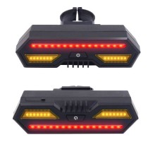 Трекер GPS велосипедний V03B Bike Tacker+Auto Tail Light 2in1 SIM (4GLTE+3GWCDMA+2GGSM) 140/2400mAh Black