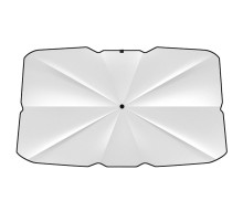 Сонцезахисна парасолька для автомобіля (з футляром) (1.40x0.75m) Black
