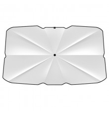 Сонцезахисна парасолька для автомобіля (з футляром) (1.40x0.75m) Black