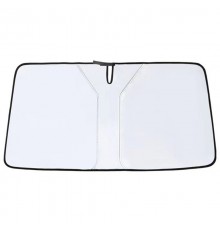Портативний сонцезахисний автомобільний козирок на лобове скло (1.45x0.80m) White