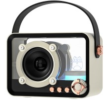 Bluetooth колонка QD05 Retro Style Biege
