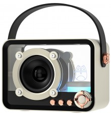 Bluetooth колонка QD05 Retro Style Biege