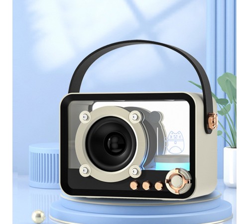 Bluetooth колонка QD05 Retro Style Biege