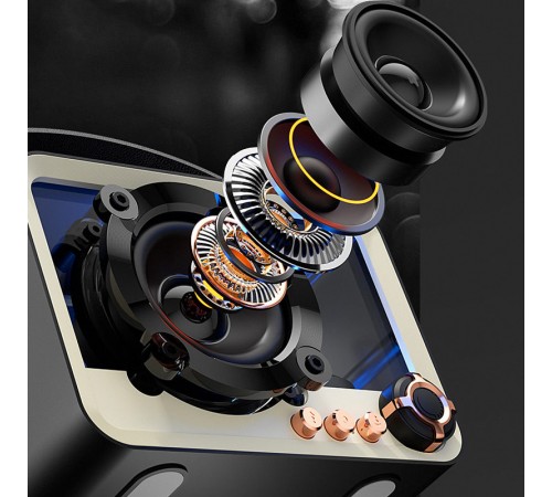Bluetooth колонка QD05 Retro Style Black