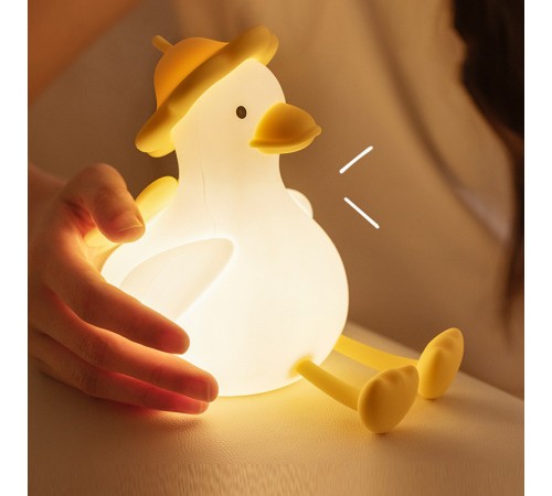 Нічник QW-D18 Duckling White / Yellow Нічник QW-D18 Duckling White / Yellow