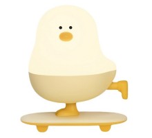 Нічник L63 Chicken on a Skateboard White / Yellow