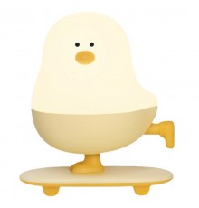 Нічник L63 Chicken on a Skateboard White / Yellow