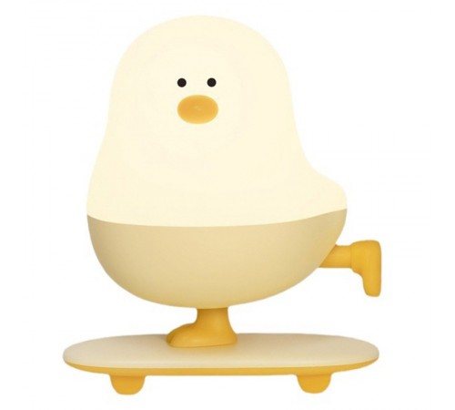 Нічник L63 Chicken on a Skateboard White / Yellow Нічник L63 Chicken on a Skateboard White / Yellow