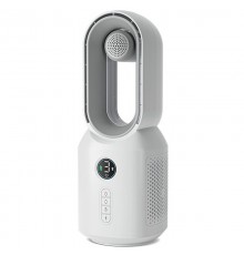 Настільний вентилятор F8 3in1 з Bluetooth-динаміком і нічником 4000mAh White